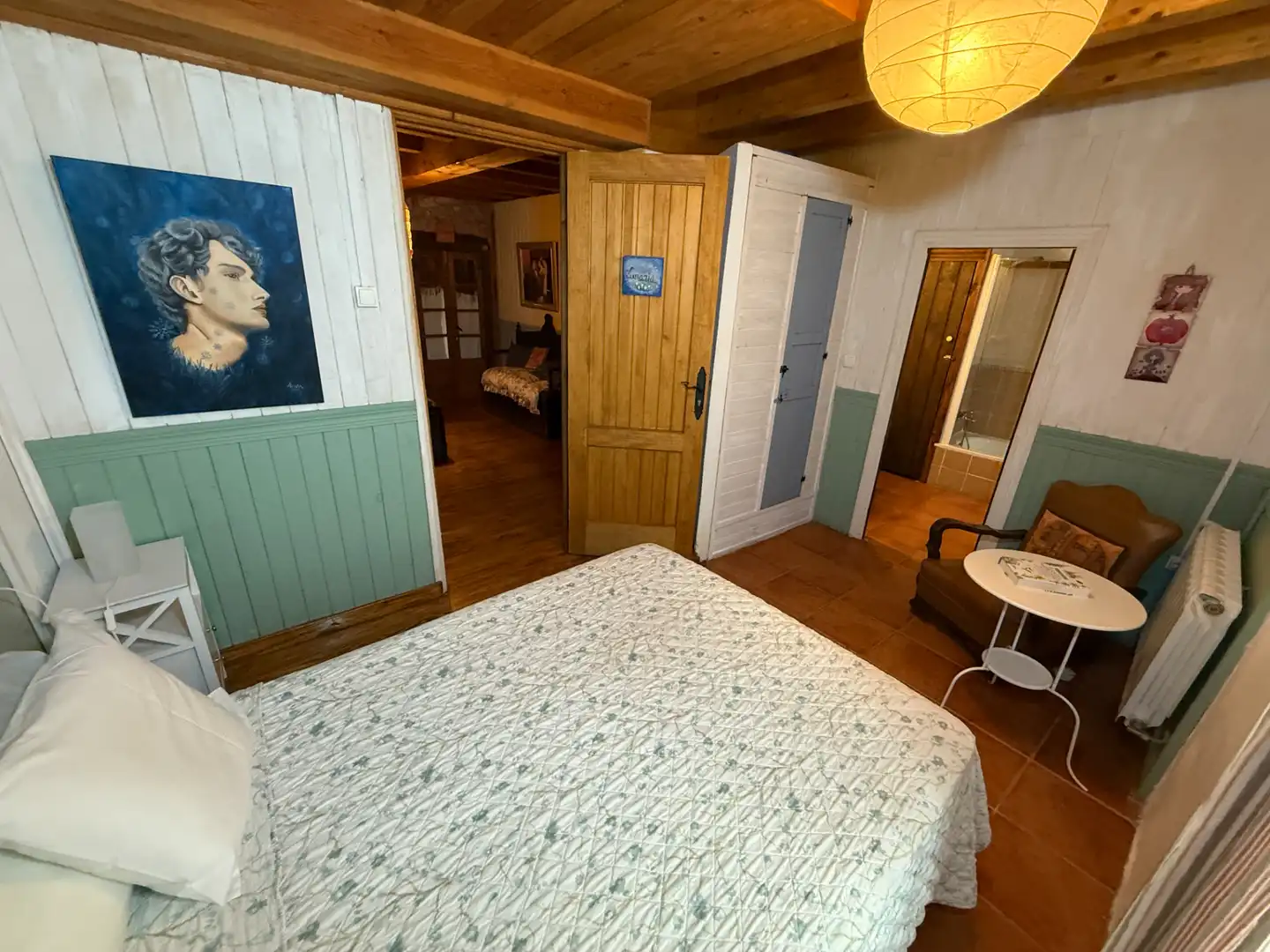 Dormitori de Casa o xalet en venda en Ribadesella amb Calefacció, Jardí privat i Parquet
