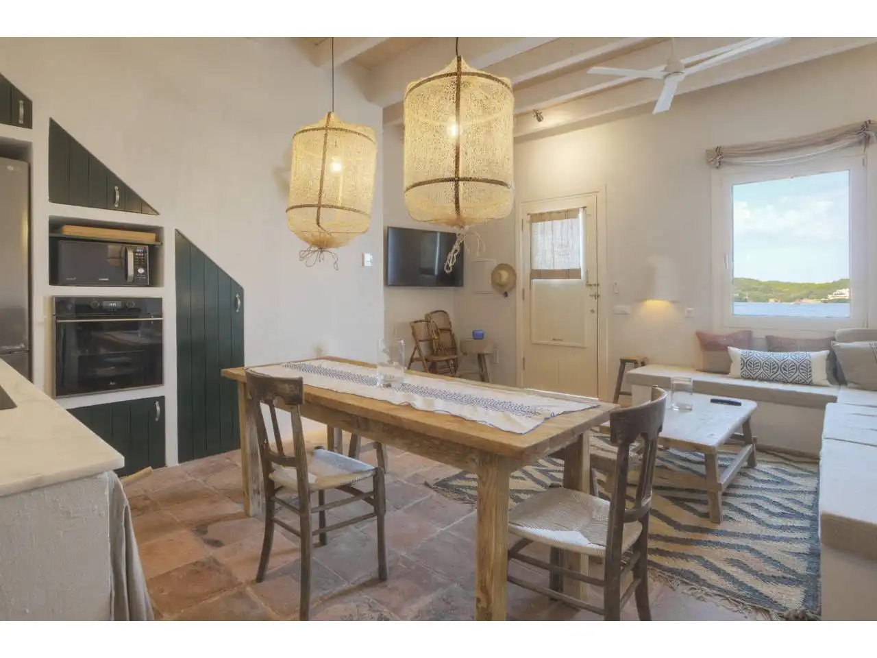 Comedor de Casa o chalet en venta en Es Castell con Aire acondicionado, Terraza y Amueblado