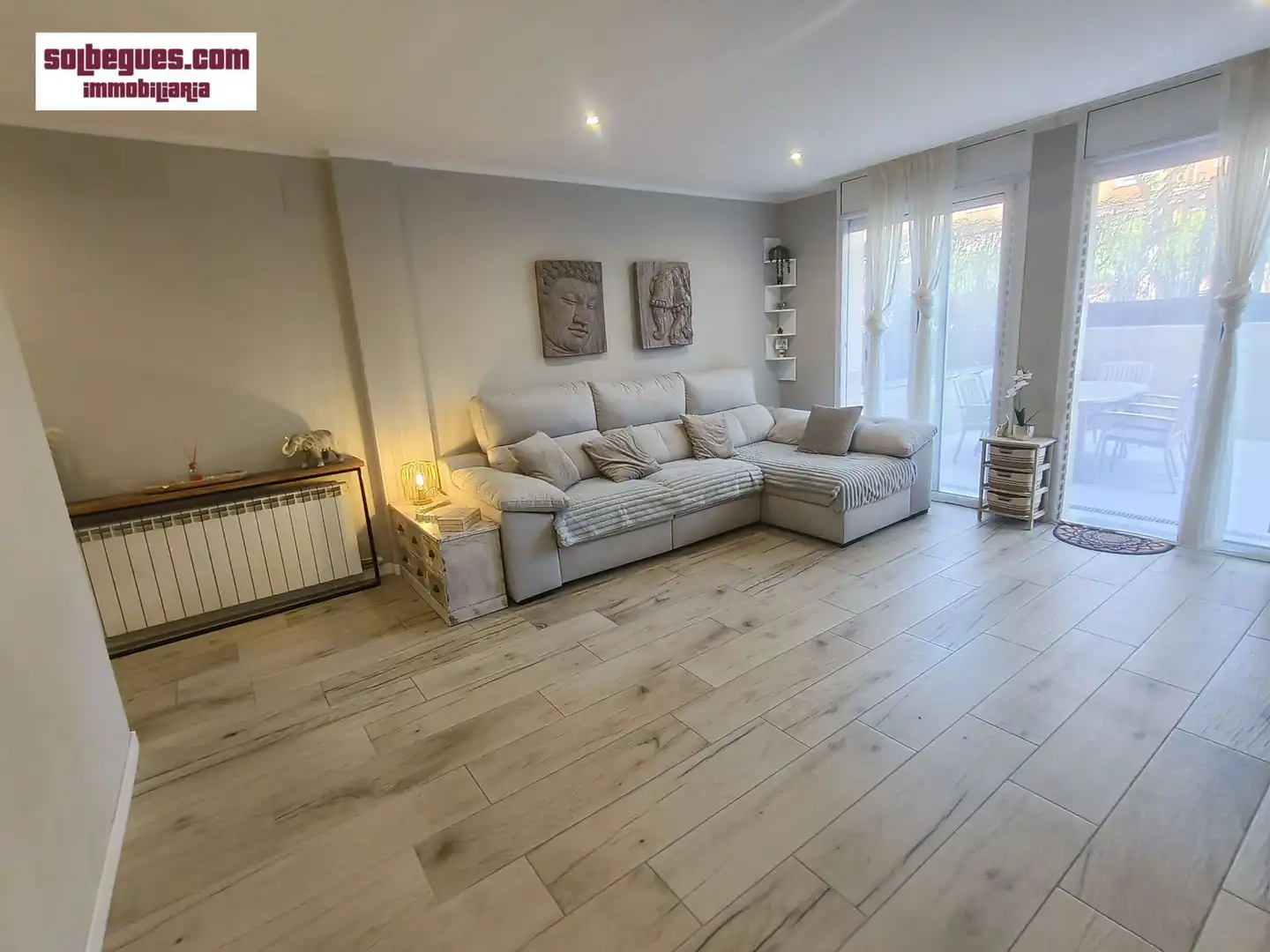 Sala de estar de Piso en venta en Begues con Calefacción y Terraza