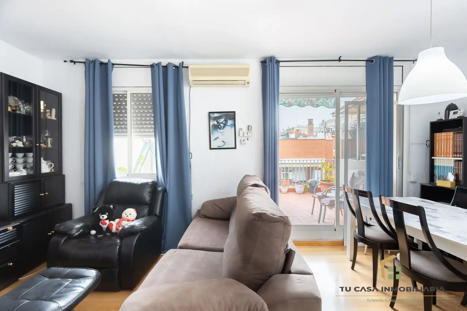 Living room of Attic for sale in Badalona  with Air Conditioner, Heating and Terrace