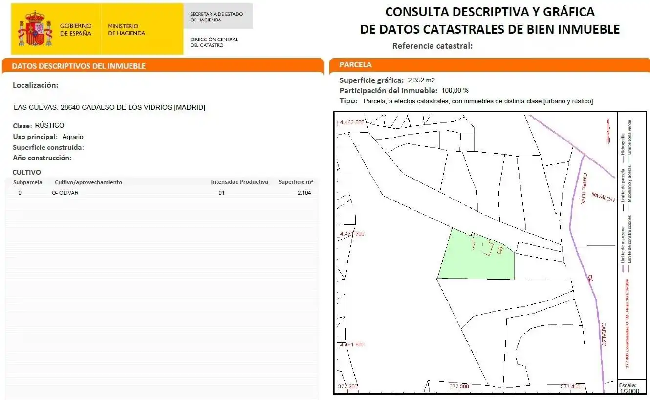 Casa amb jardí en venda a Cadalso de los Vidrios, imagen 67