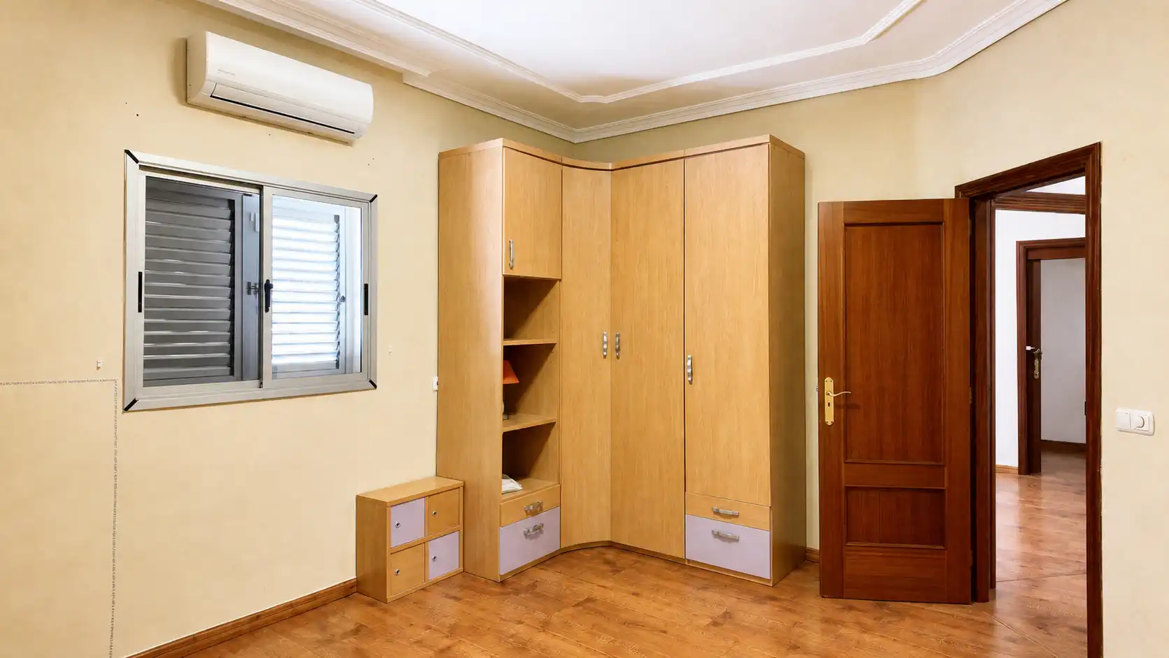 Schlafzimmer von Dachboden zum Verkauf in Granadilla de Abona mit Klimaanlage, Terrasse und Abstellraum