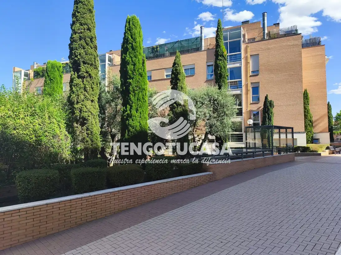 Exterior view of Flat for rent in Madrid  with Air Conditioner, Heating and Terrace