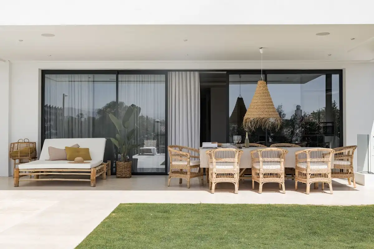 Terraza de Casa o chalet en venta en Marbella con Aire acondicionado, Jardín privado y Terraza