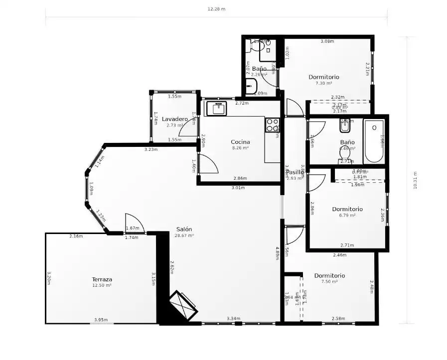 Houses for sale in Rojales  with Private garden, Terrace and Furnished