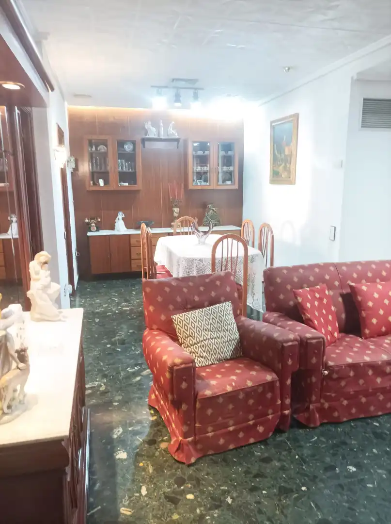 Comedor de Piso en venta en Valencia con Terraza y Balcón