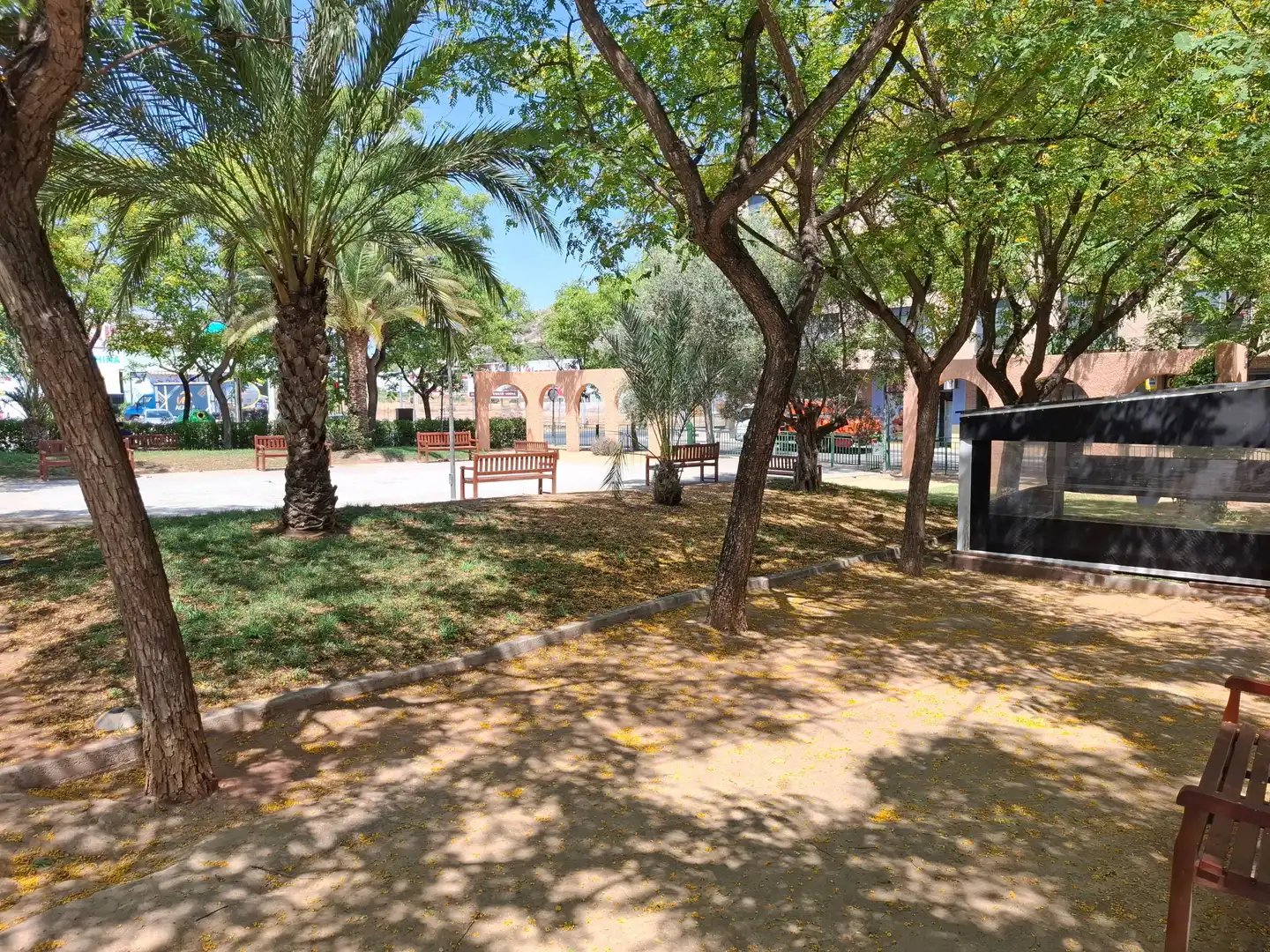 Vista exterior de Pis en venda en Murcia amb Traster i Piscina comunitària