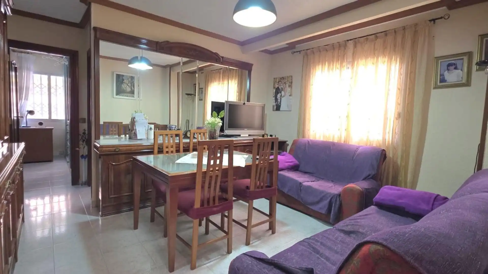 Sala de estar de Piso en venta en Benidorm con Terraza y Amueblado