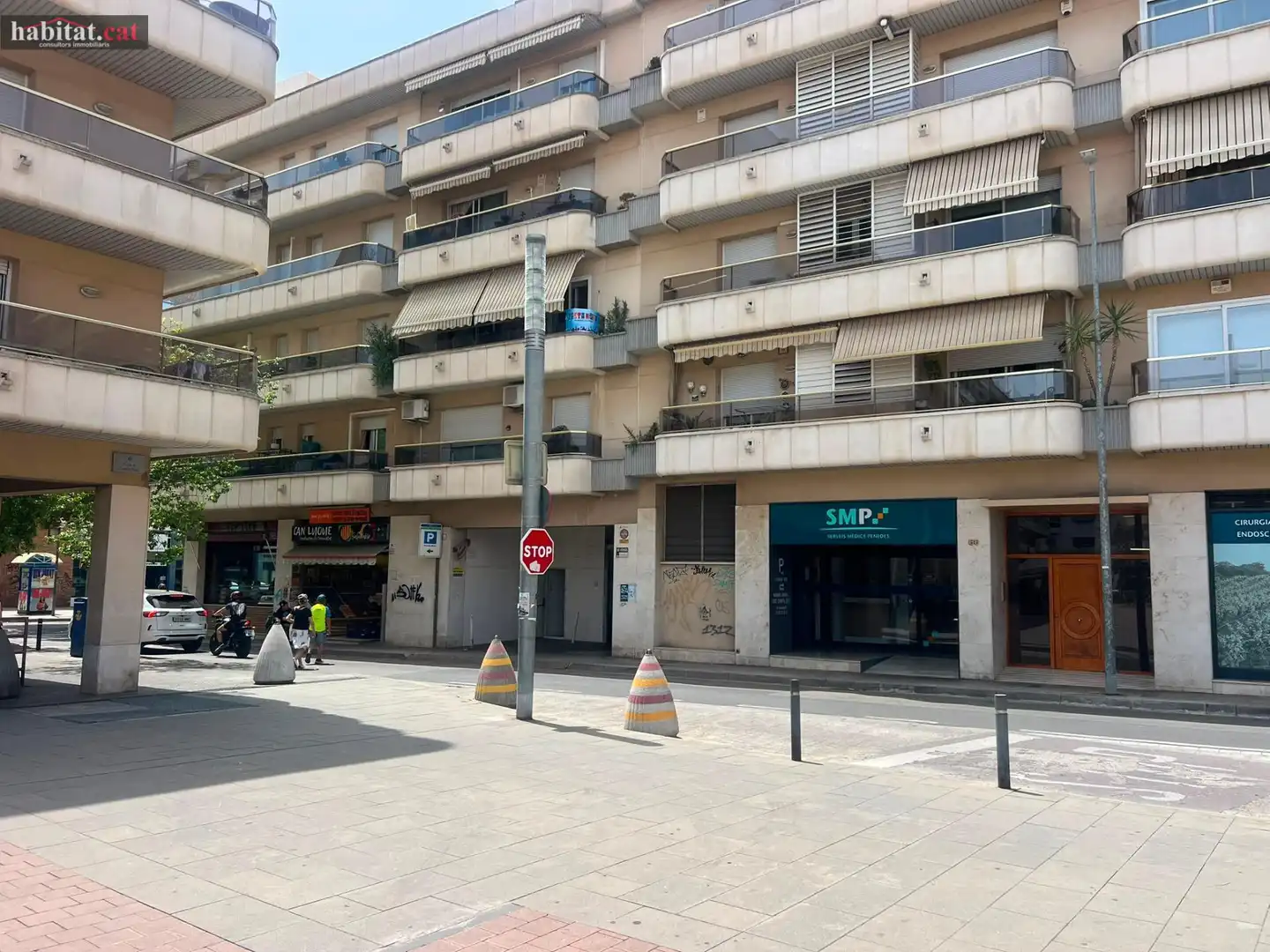 Vista exterior de Garatge en venda en Vilanova i la Geltrú