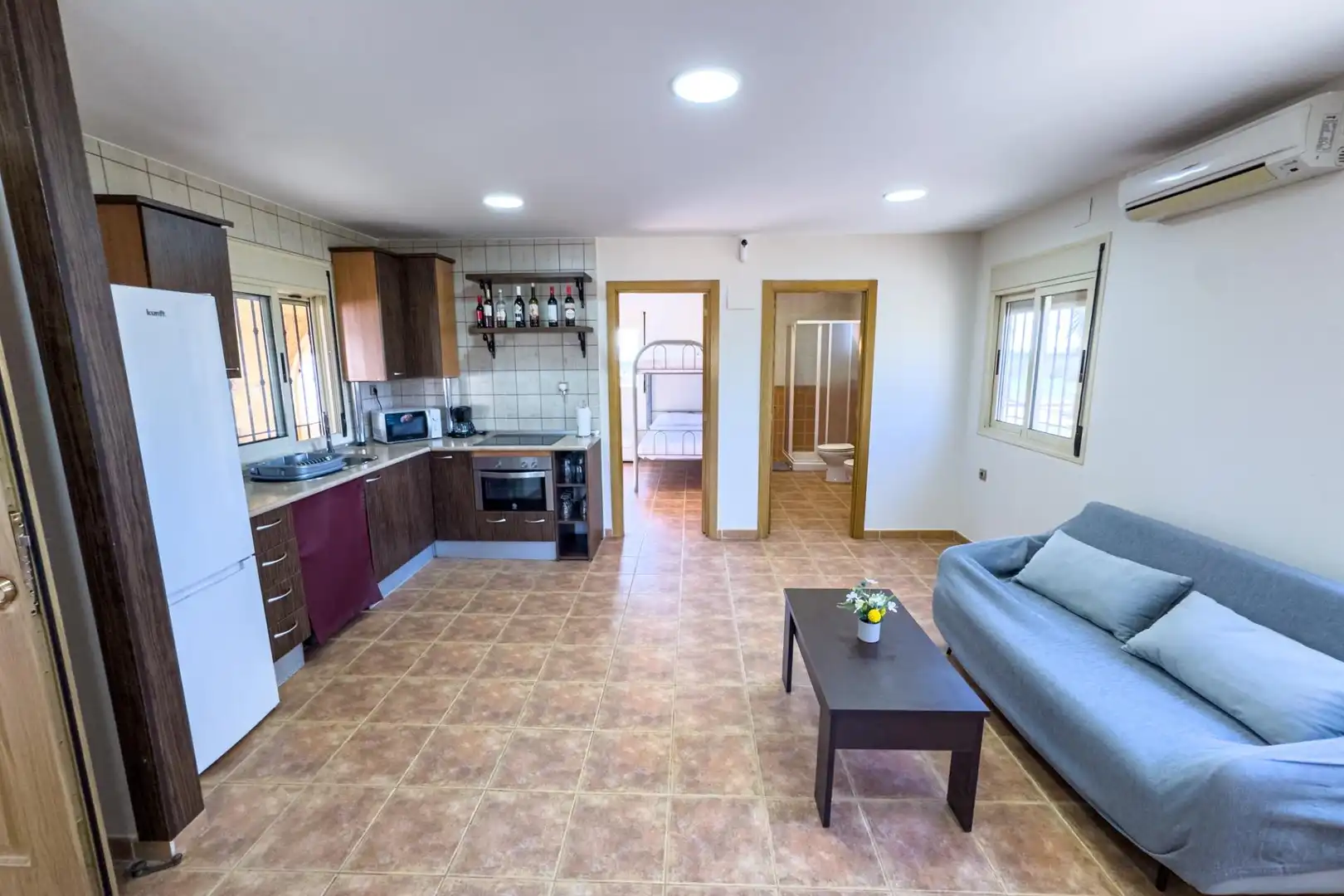 Kitchen of Country homes for sale in Fuente Álamo de Murcia  with Air Conditioner, Private garden and Storage room