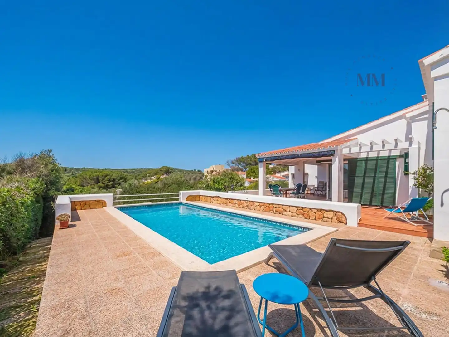 Vista exterior de Casa o xalet en venda en Maó - Mahón amb Aire condicionat, Calefacció i Jardí privat