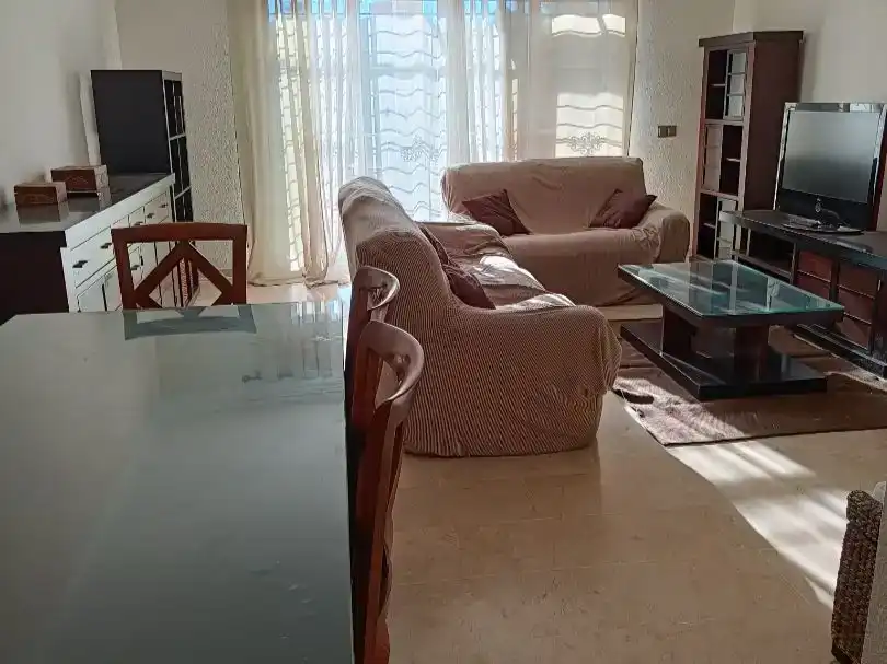 Sala d'estar de Pis en venda en Málaga amb Aire condicionat, Traster i Piscina