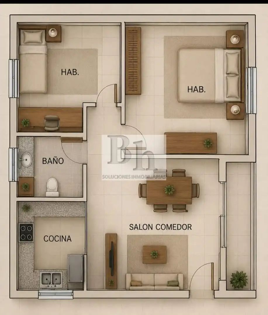 Flat for sale in Málaga  with Air Conditioner and Alarm