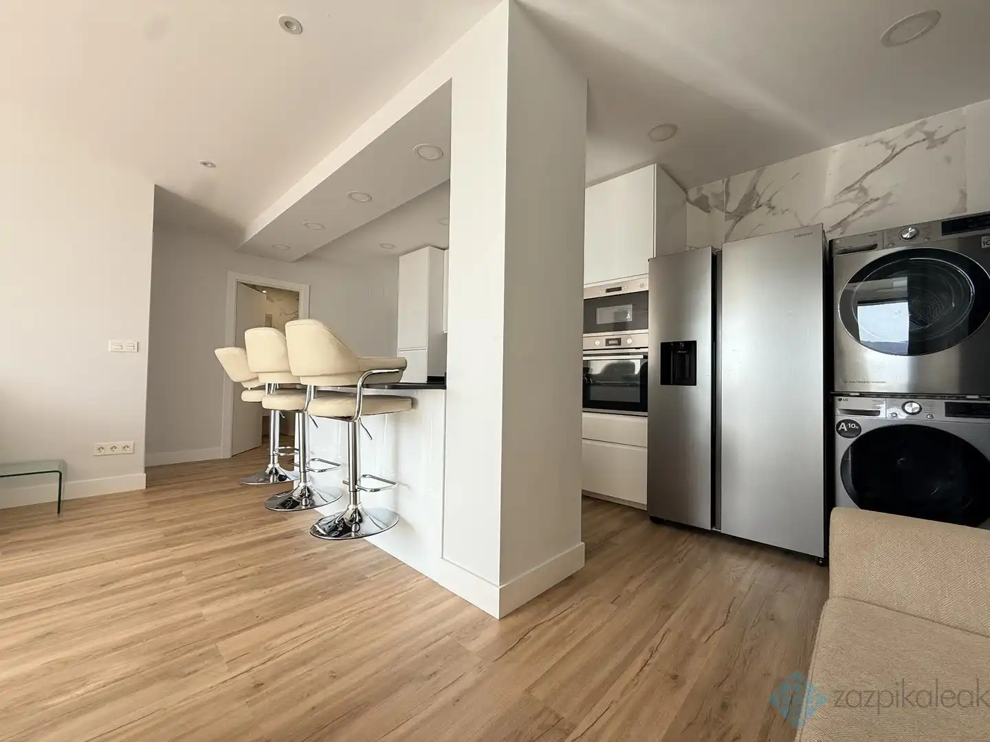 Kitchen of Flat for rent in Bilbao   with Heating and Furnished