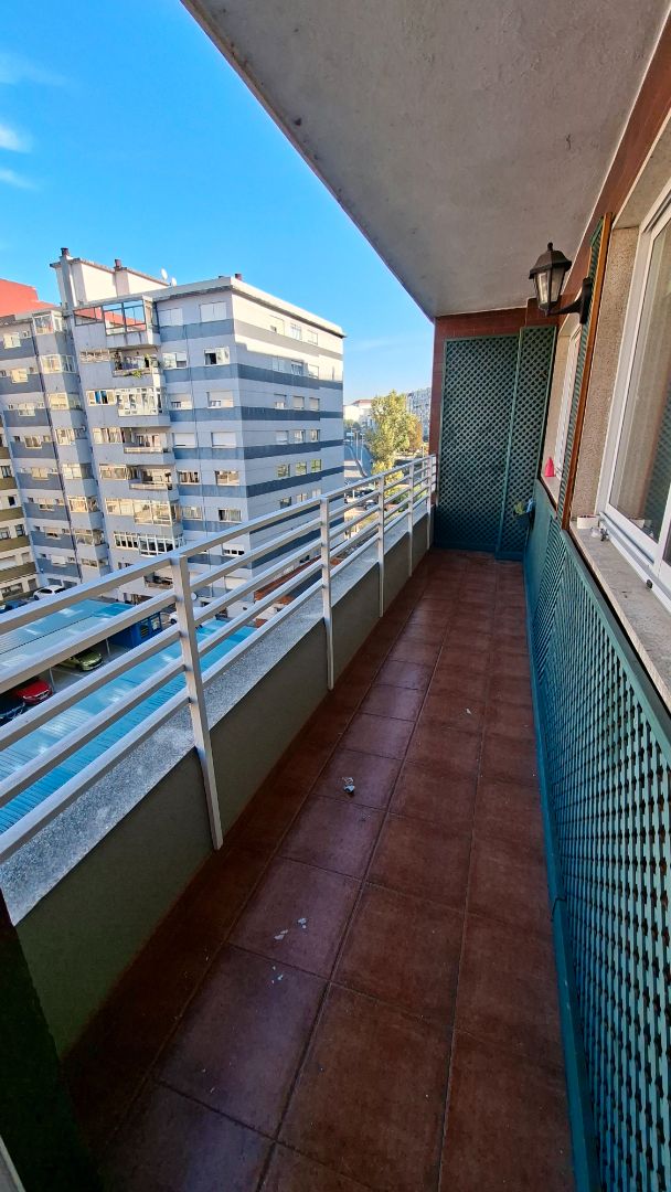 Terrassa de Pis de lloguer en Vigo  amb Calefacció, Parquet i Terrassa