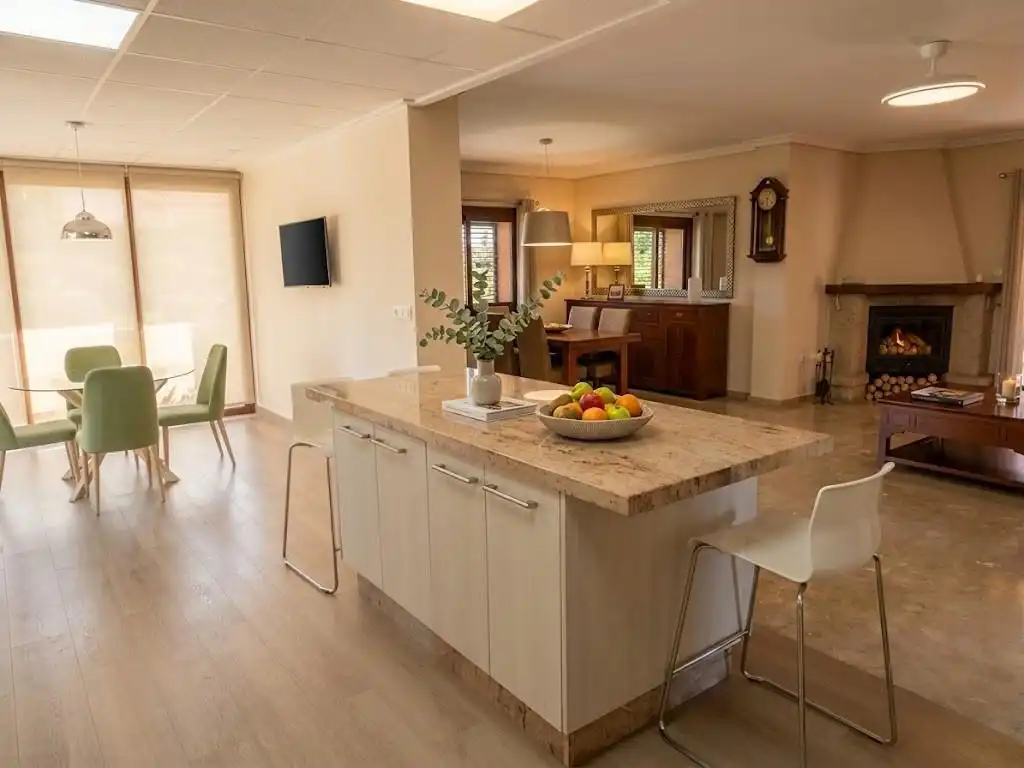 Cocina de Casa o chalet en venta en Carcaixent con Aire acondicionado, Calefacción y Jardín privado