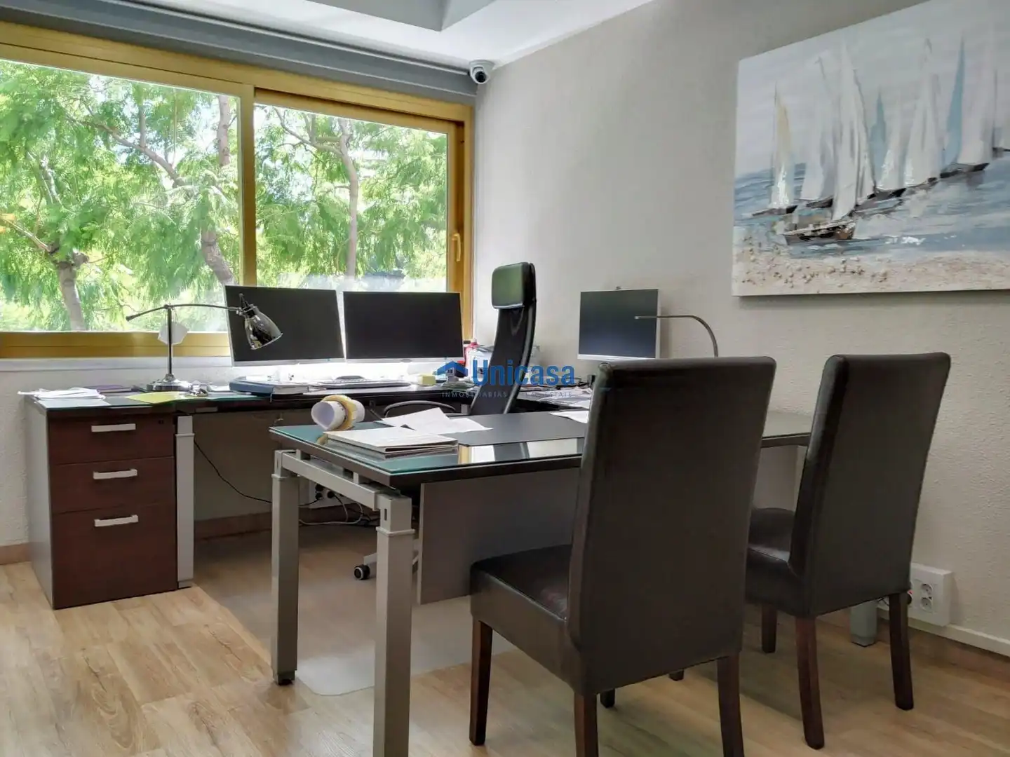 Büro zur Miete in Málaga mit Klimaanlage, Heizung und Möbliert
