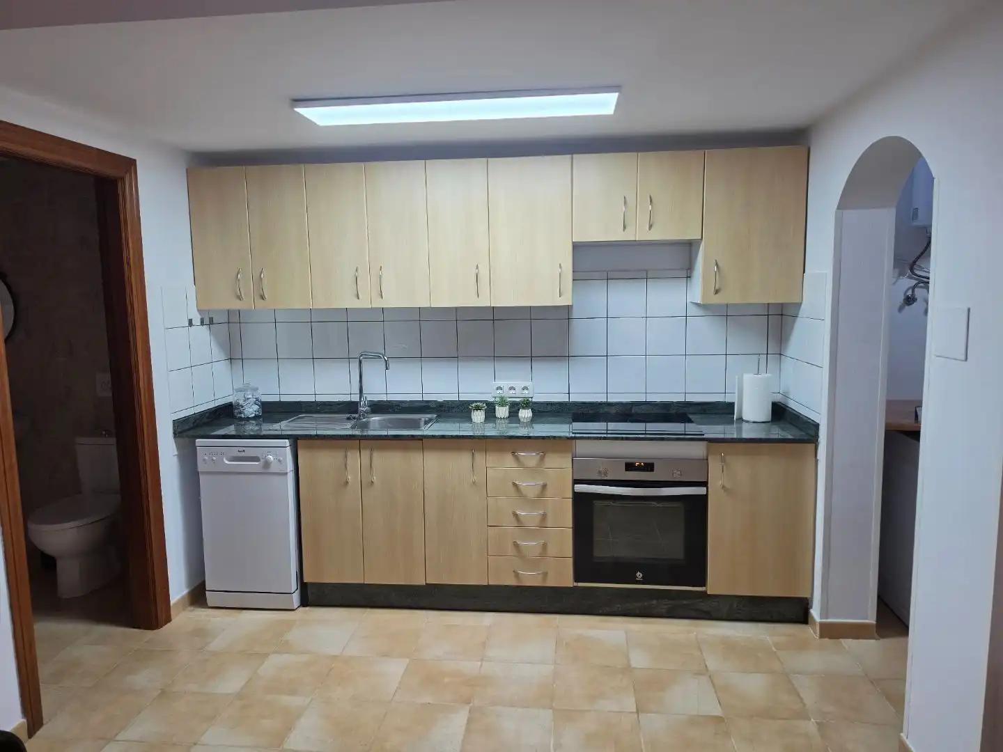 Cuina de Casa o xalet de lloguer en Charco de Palo