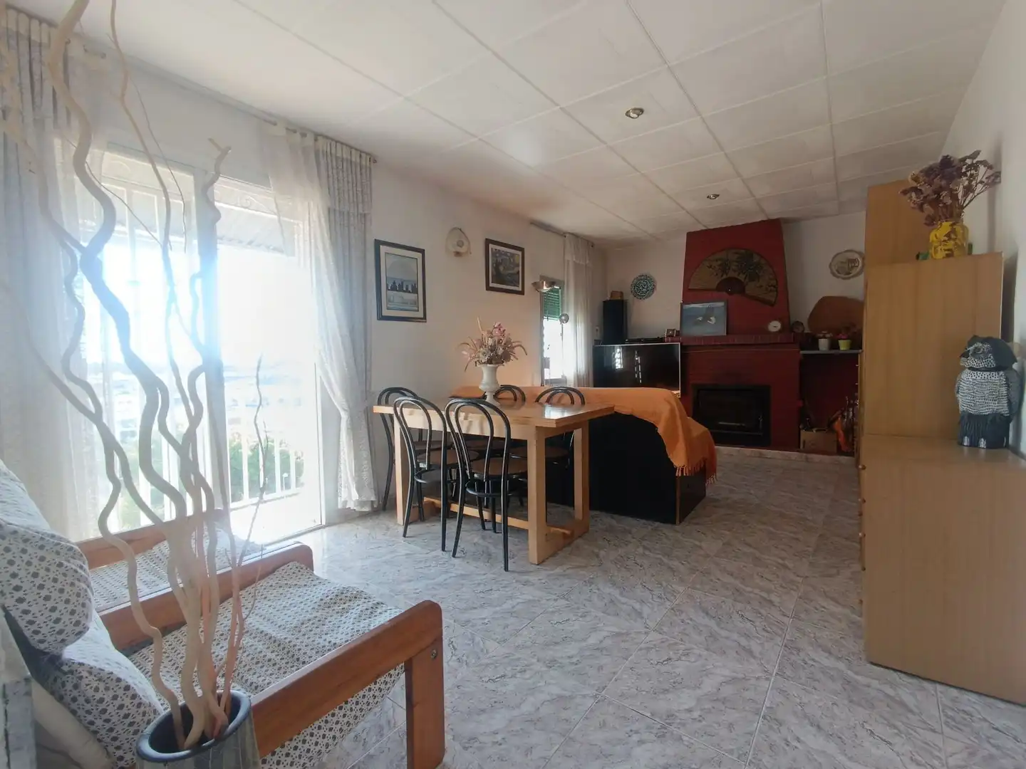 Esszimmer von Wohnung zum Verkauf in Montgat mit Terrasse