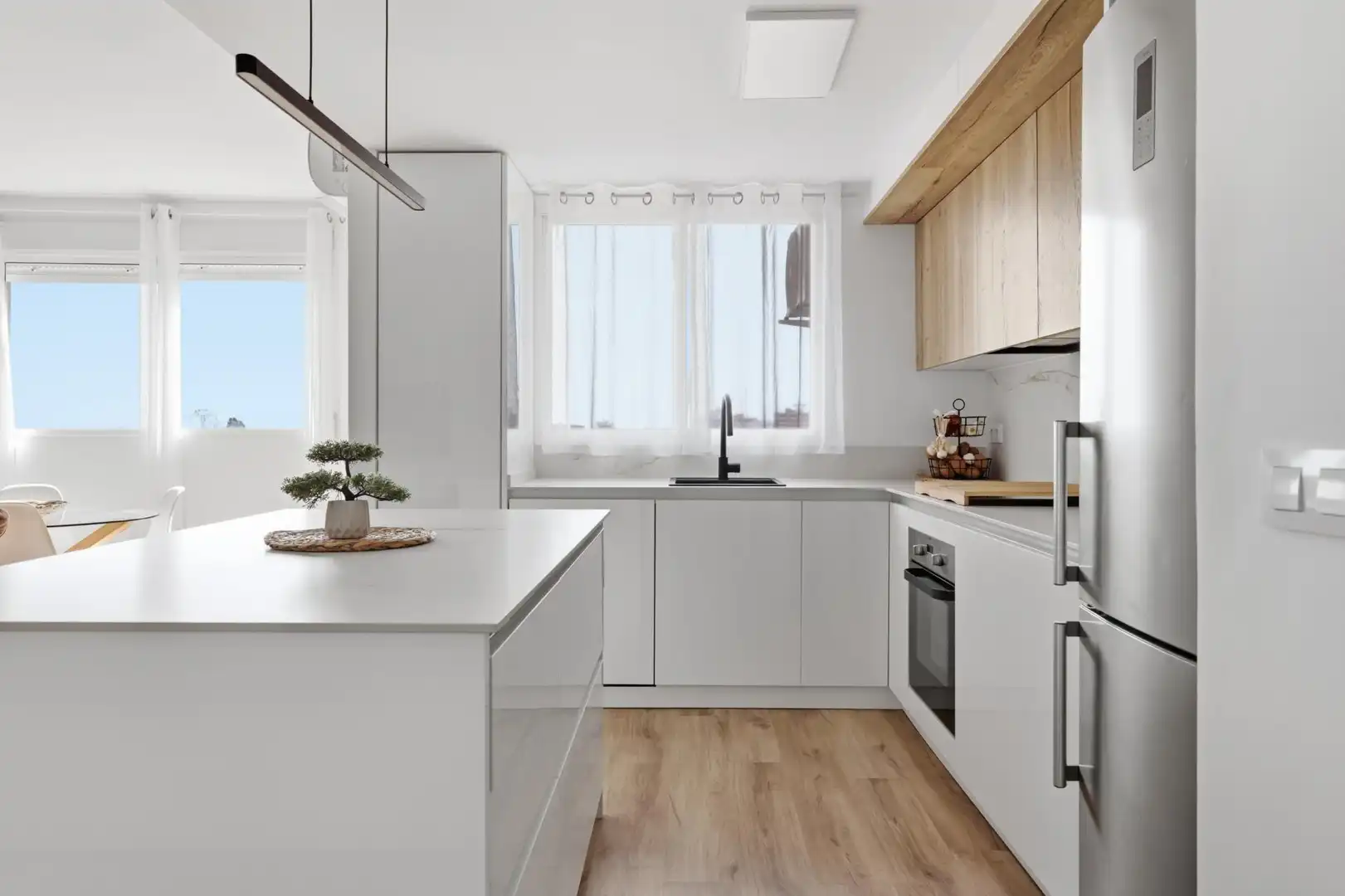 Cocina de Dúplex en venta en Sagunto / Sagunt con Aire acondicionado, Terraza y Trastero