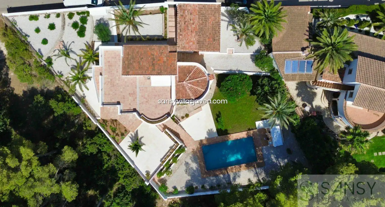 Exterior view of Houses for sale in Jávea / Xàbia  with Air Conditioner, Storage room and Furnished