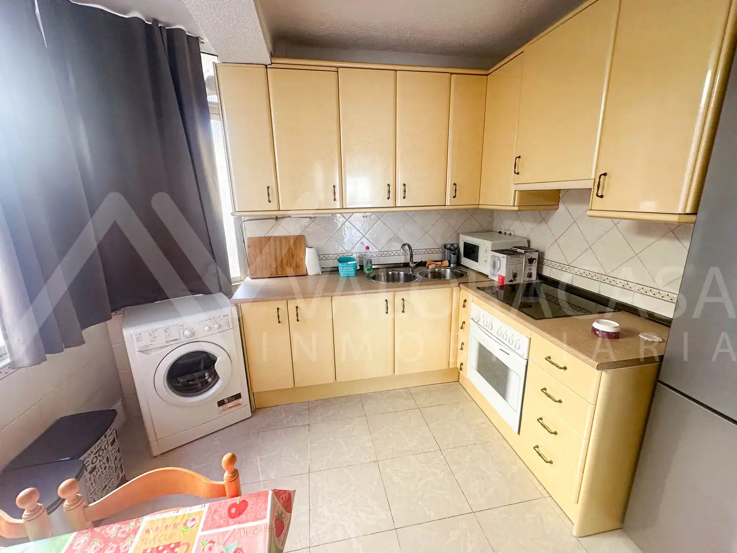 Kitchen of Flat for rent in Málaga  with Air Conditioner, Furnished and Microwave
