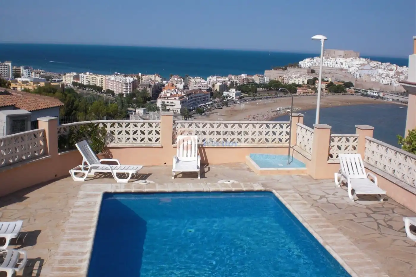 Swimming pool of Apartments for rent in Peñíscola / Peníscola  with Terrace, Furnished and Community pool