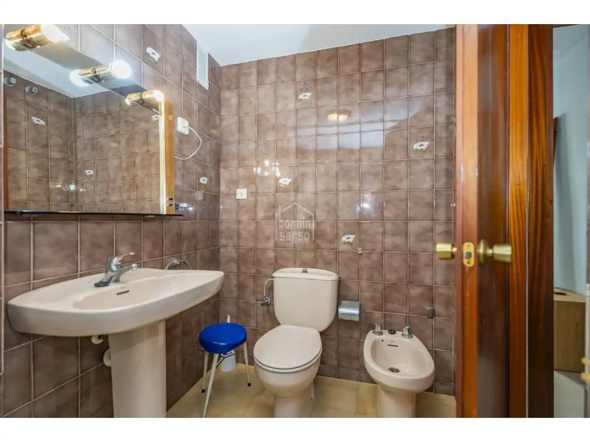 Bany de Apartament en venda en Maó - Mahón amb Terrassa