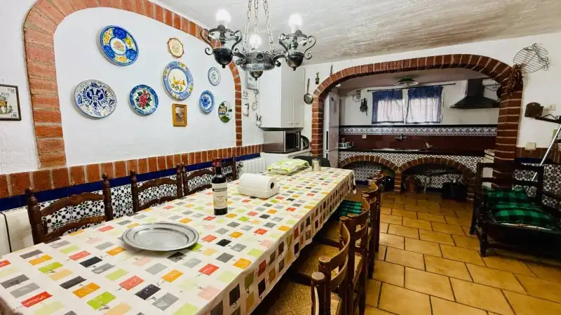 Cuina de Casa o xalet en venda en El Espinar amb Calefacció, Jardí privat i Parquet