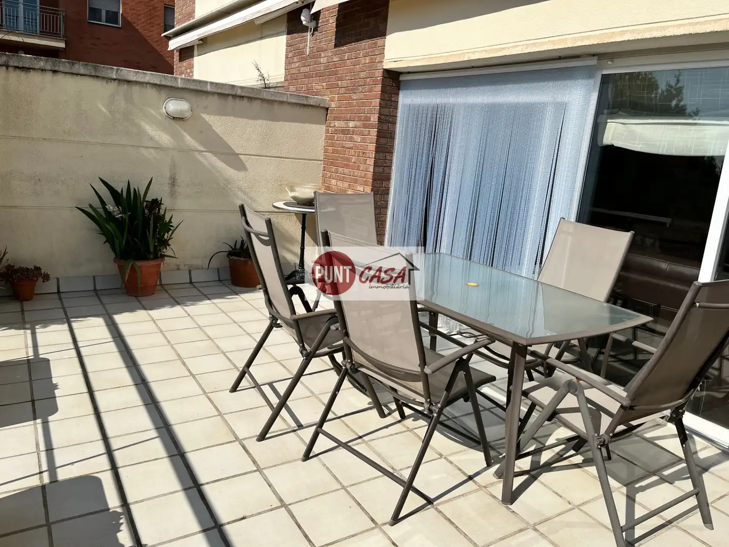 Terrassa de Casa adosada en venda en Benavent de Segrià amb Aire condicionat, Calefacció i Jardí privat