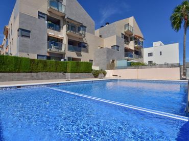 Apartament amb piscina de lloguer a Playas de Puçol