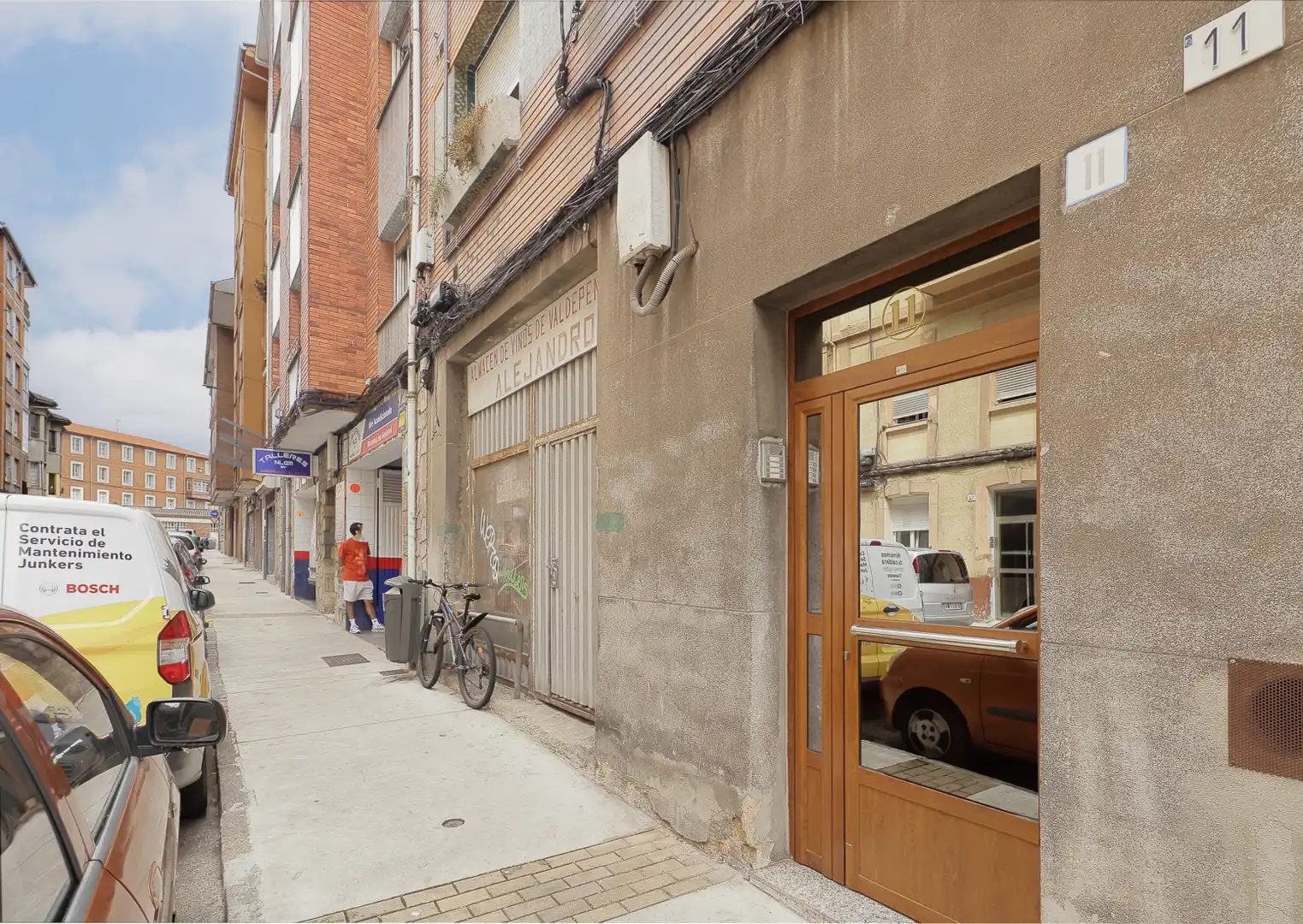 Exterior view of Flat for sale in Gijón   with Heating