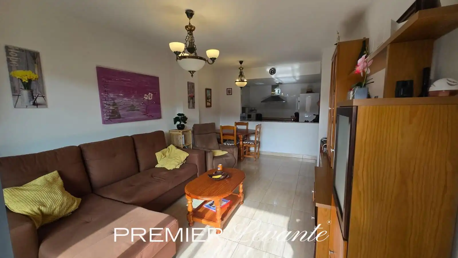 Living room of Flat for sale in Villajoyosa / La Vila Joiosa  with Community pool