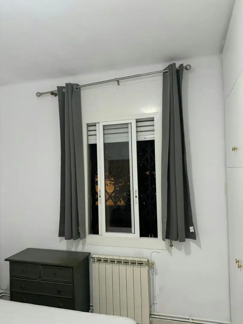 Balcony of Flat for share in Barcelona  with Washing machine