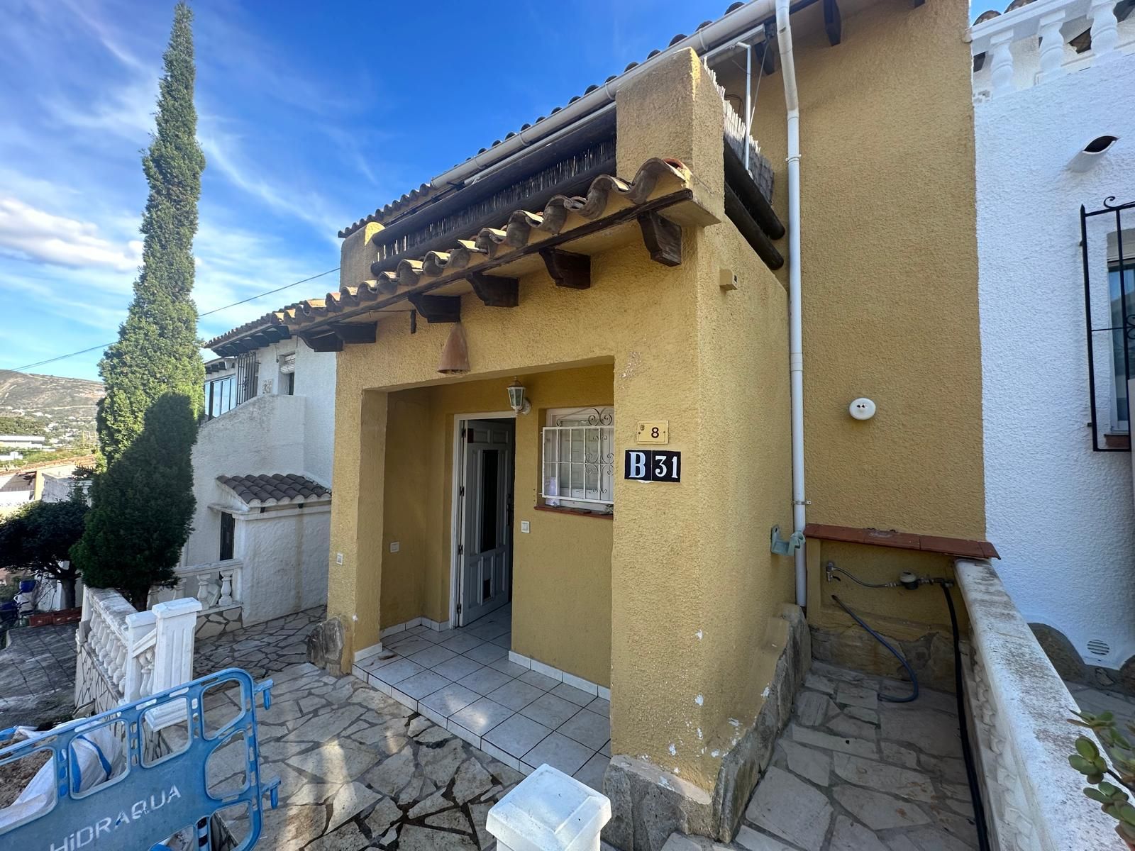 Exterior view of House or chalet for sale in Moraira