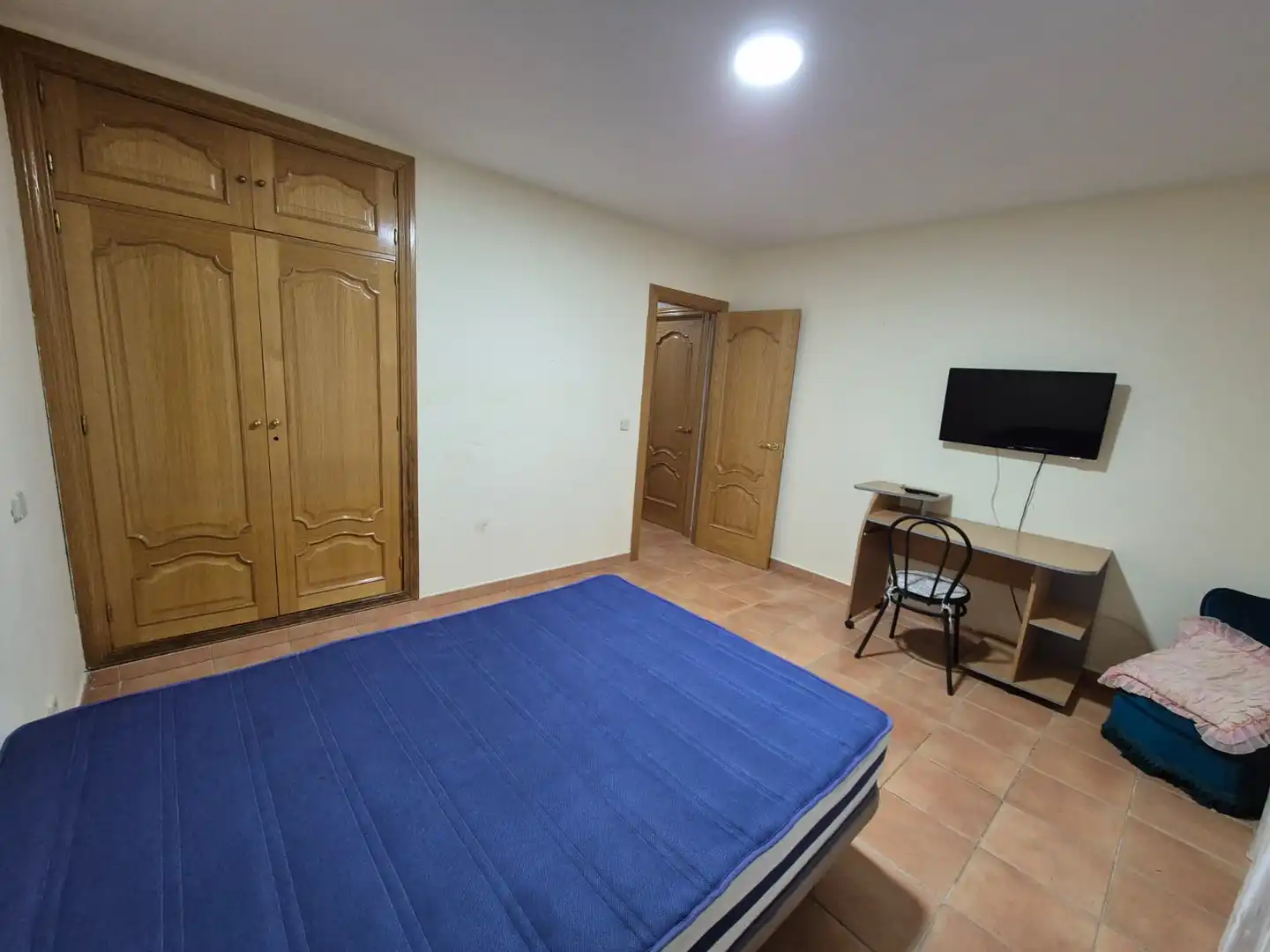Schlafzimmer von Haus oder Chalet zum Verkauf in Nuevo Baztán mit Klimaanlage, Heizung und Privatgarten