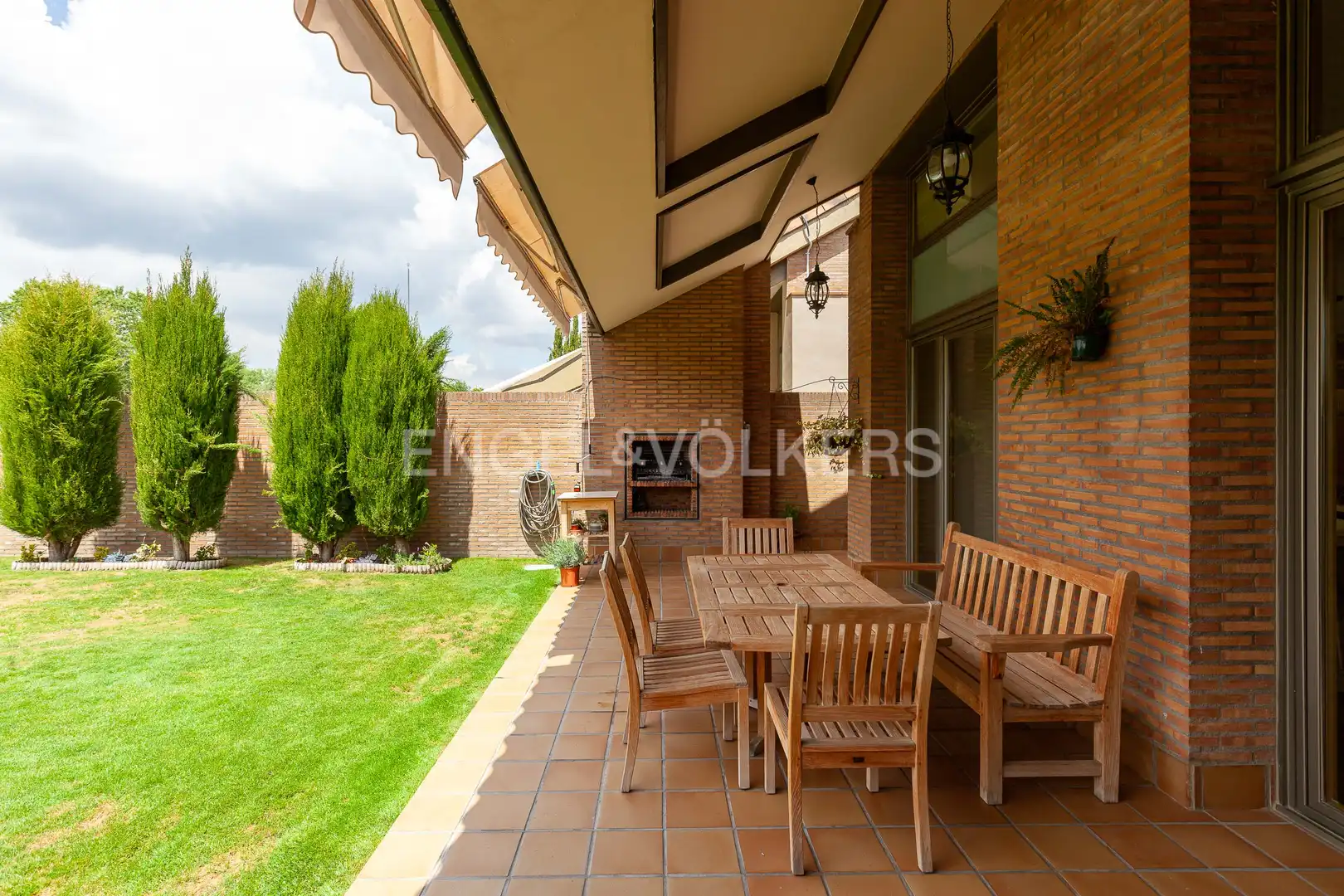 Terrassa de Casa o xalet de lloguer en Pozuelo de Alarcón amb Aire condicionat, Calefacció i Jardí privat