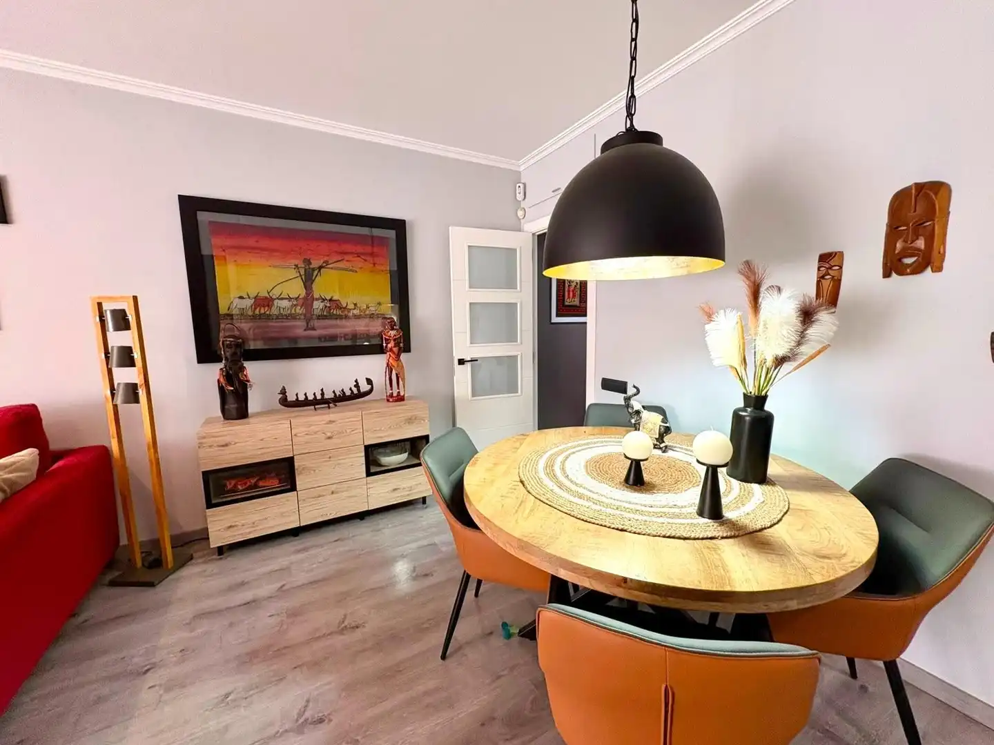 Comedor de Piso en venta en Barcelona con Aire acondicionado, Parquet y Balcón