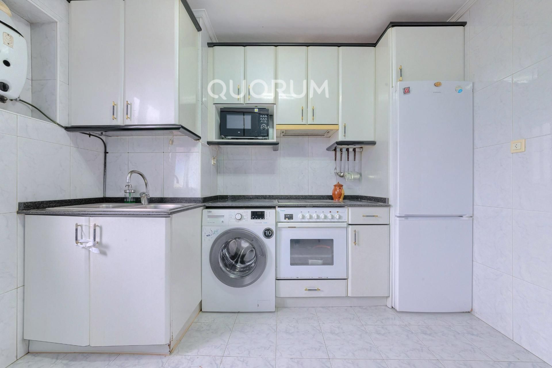 Kitchen of Flat for sale in Barakaldo   with Furnished and Balcony