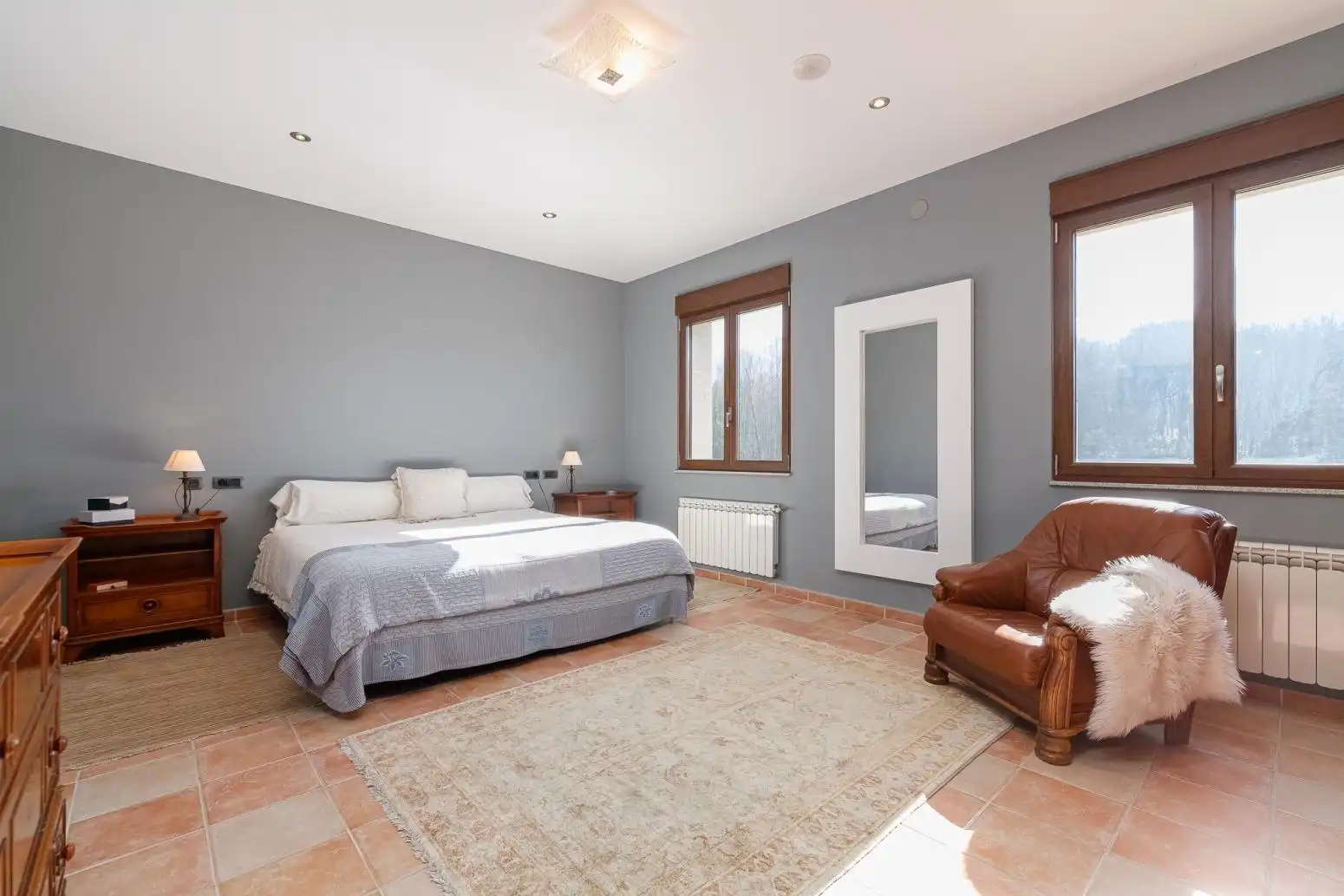 Bedroom of Houses for sale in Friol  with Heating, Private garden and Furnished