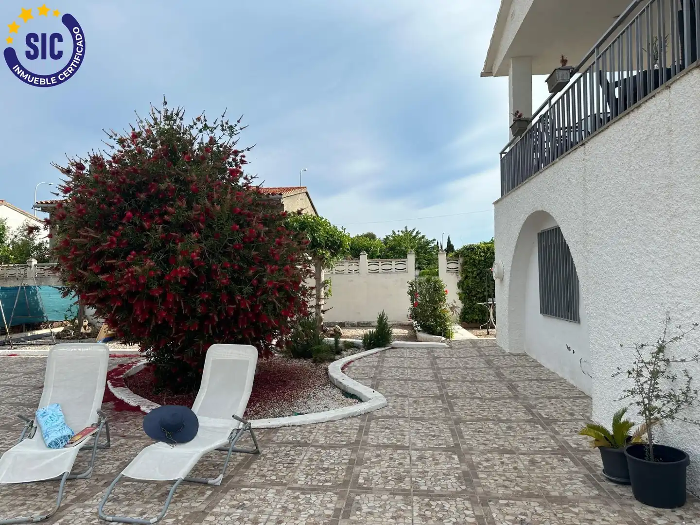 Terrace of Houses for sale in Benicasim / Benicàssim  with Air Conditioner, Private garden and Terrace