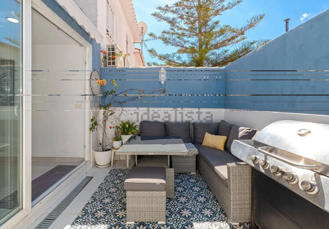 Terrassa de Casa adosada en venda en Benalmádena amb Aire condicionat, Moblat i Balcó