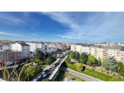 Vista exterior de Dúplex en venda en Lugo Capital amb Calefacció, Terrassa i Traster