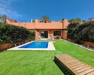 Garden of Flat for sale in Marbella  with Swimming Pool, Furnished and Oven