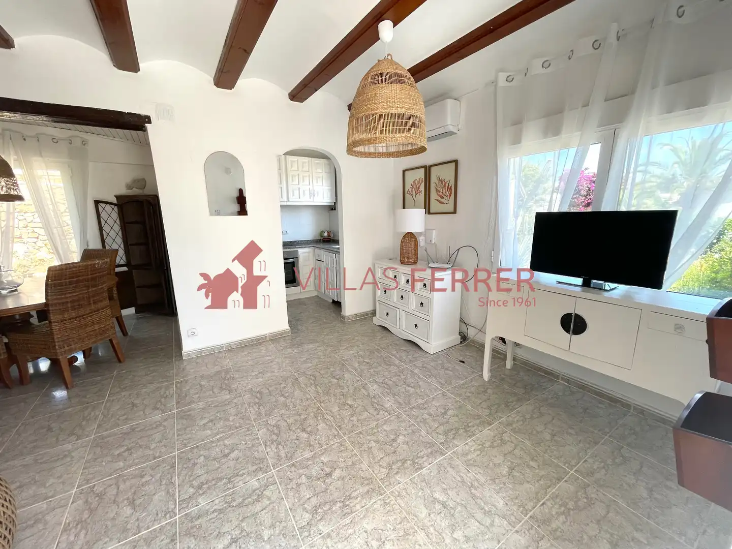 Exterior view of Houses for sale in Dénia  with Air Conditioner, Private garden and Terrace
