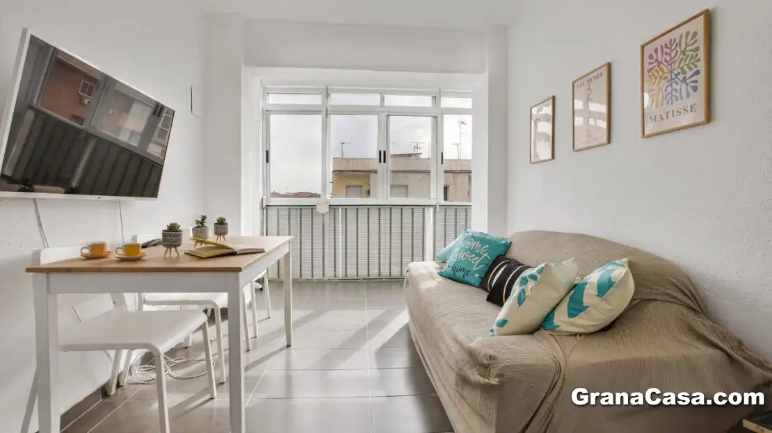 Exterior view of Flat for rent in Maracena  with Air Conditioner, Heating and Furnished