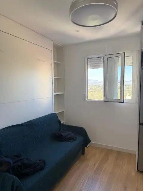 Bedroom of Flat for rent in El Campello  with Air Conditioner, Terrace and Furnished