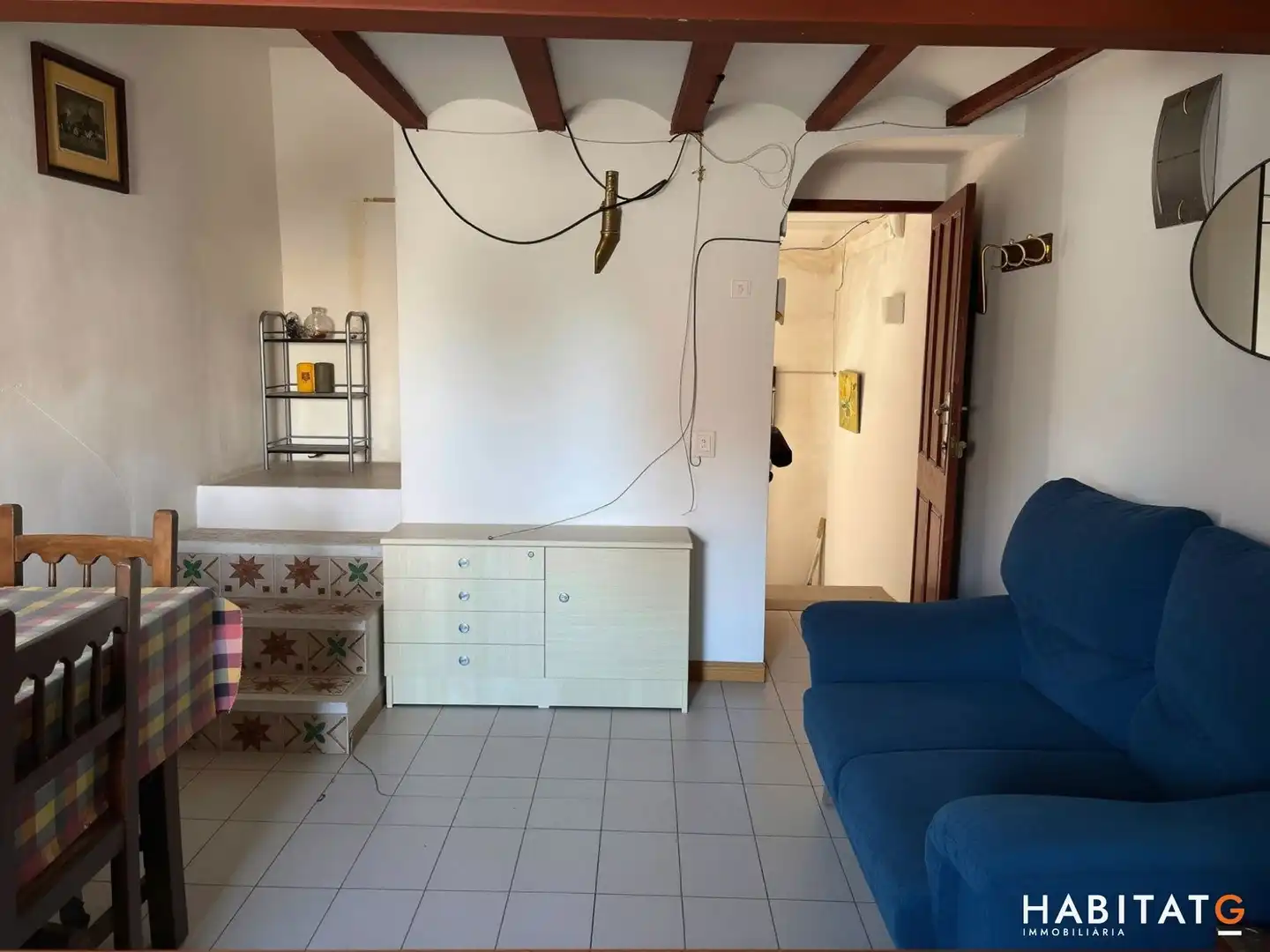 Sala de estar de Casa adosada en venta en Arbeca