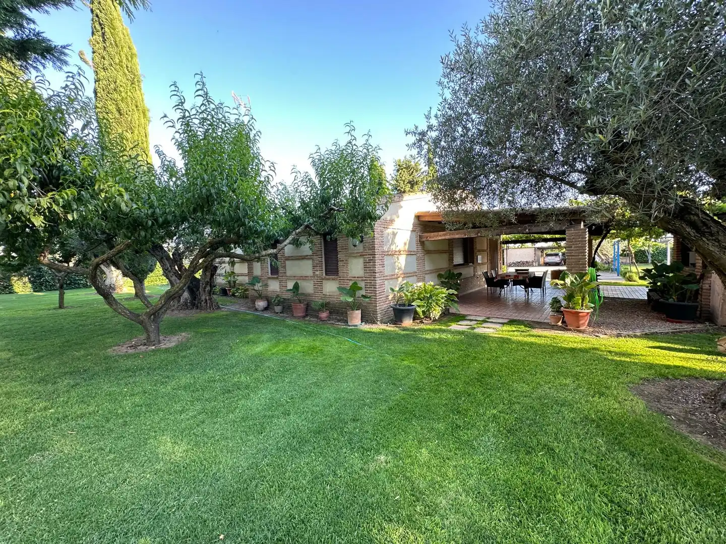 Jardín de Casa o chalet en venta en Montearagón con Aire acondicionado, Calefacción y Jardín privado