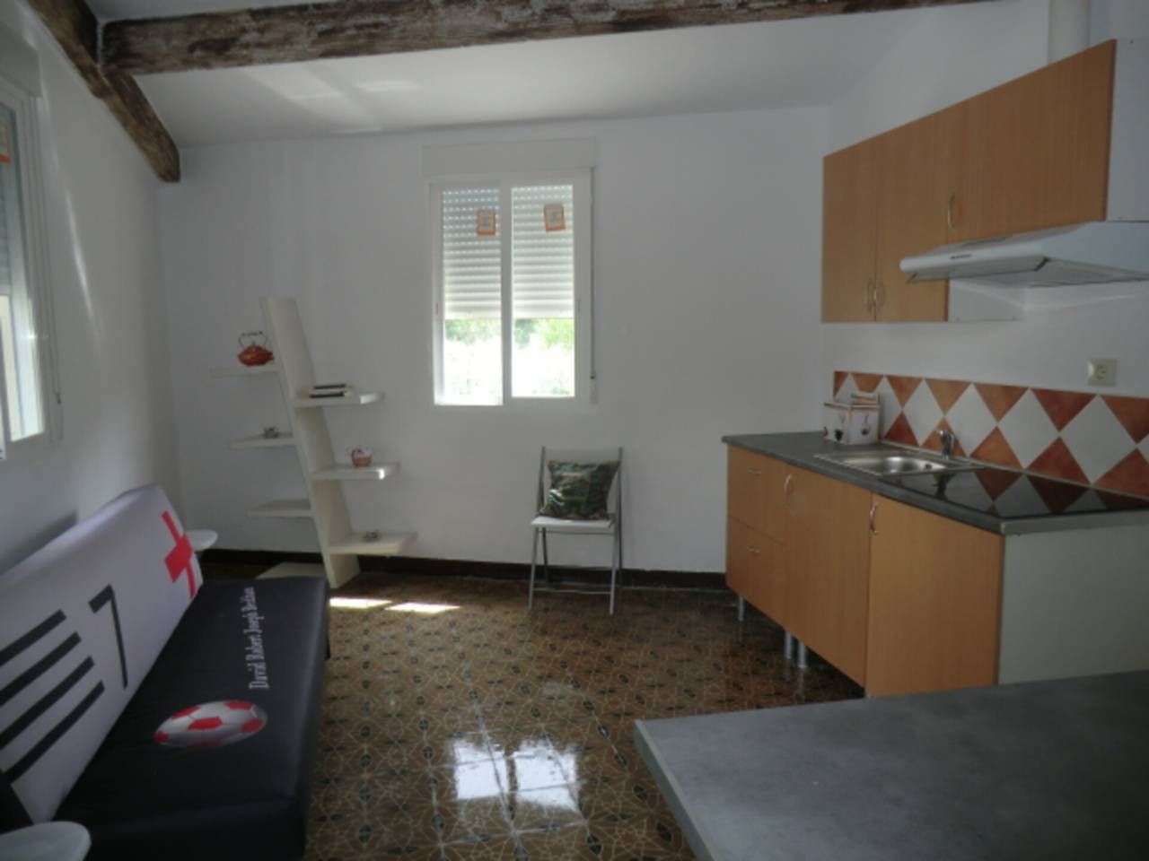Kitchen of House or chalet to rent in Ourense Capital   with Heating, Private garden and Furnished